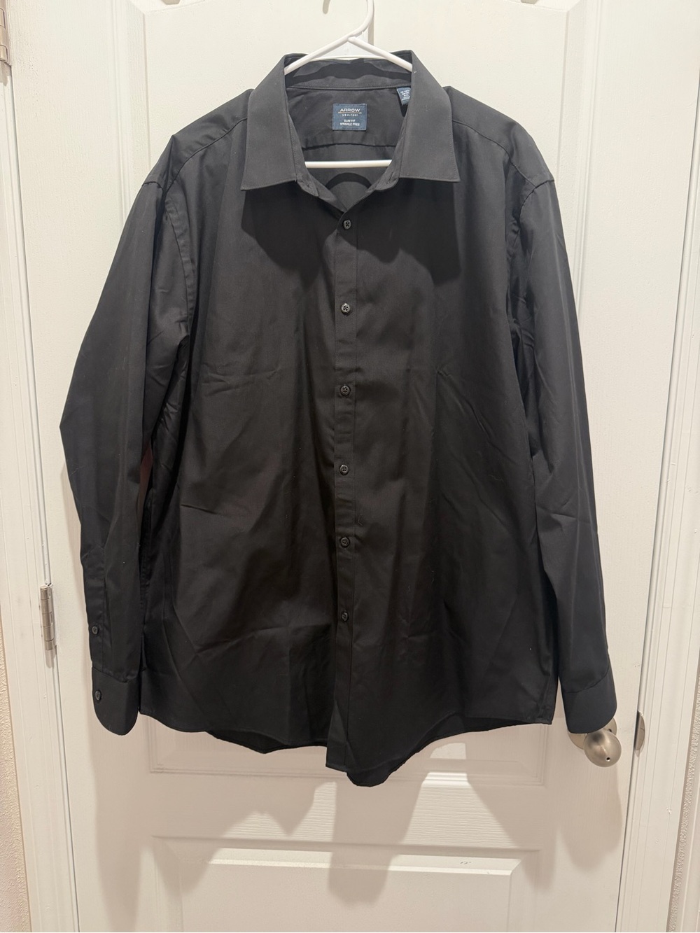 NWOT Arrow Men’s Black Dress Shirt - Long Sleeve